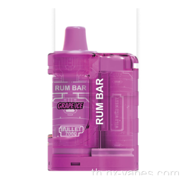Rum Barlet 7000 พัฟ vapes Wholesale